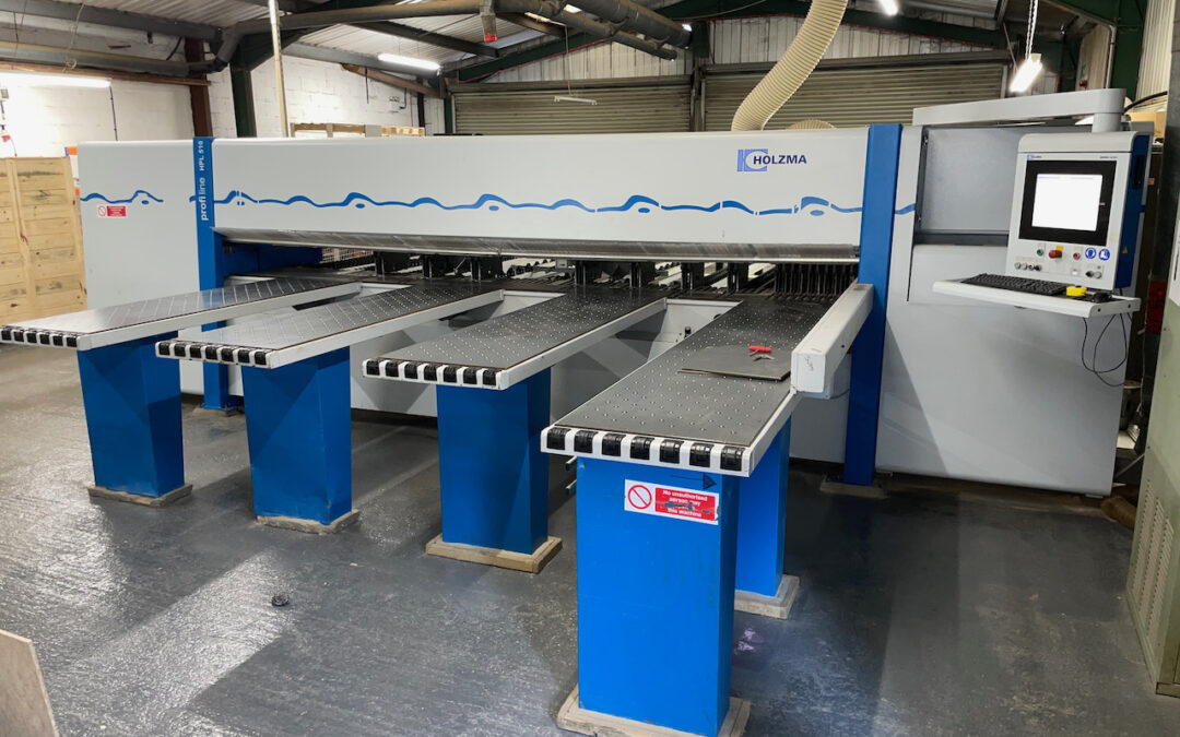 Pila do rozkroju plyty Holzma, PROFILINE HPL 510/43/22 rok budowy 2004