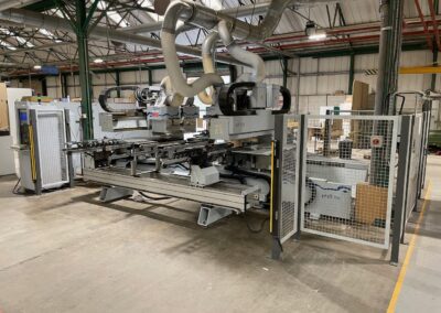 CNC Centrum obrobcze / CNC automat wierarski przelotowy Weeke, Model:: PROFILINE BHT 800, rok budowy.: 2003 